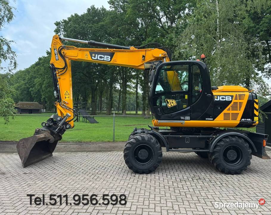 JCB koparka kolowa