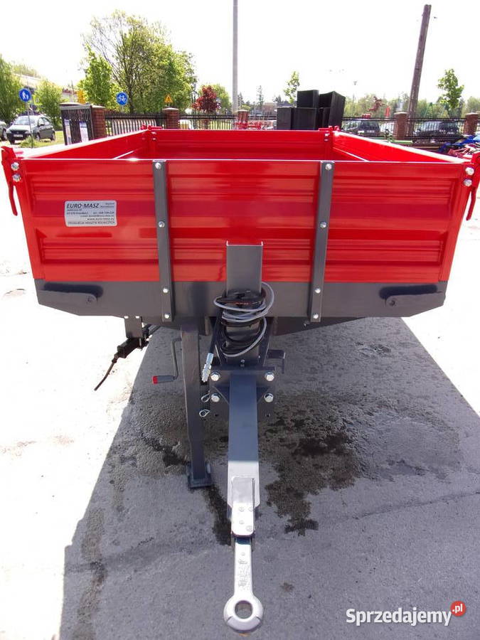 Przyczepa rolnicza EUROMASZ 3tony dostępna w Opoczno