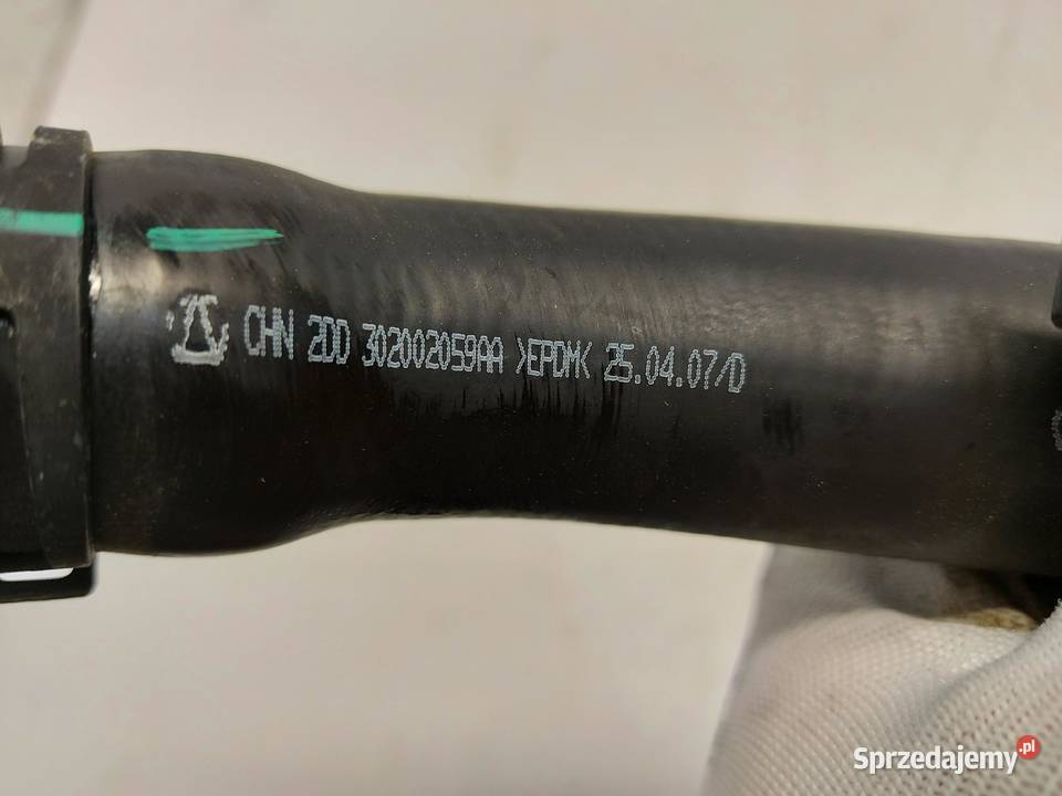 Jaecoo 7 PHEV 2025r wąż przewód wody cieczy