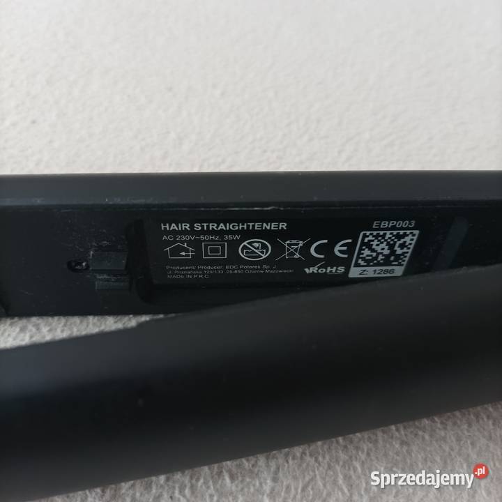 Prostownica do włosów Esperanza Stronie Śląskie sprzedam