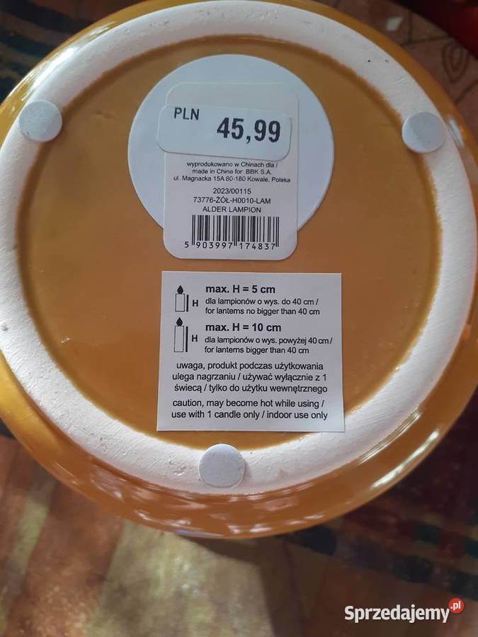 lampion ceramiczny świecznik home you pomorskie Gdańsk