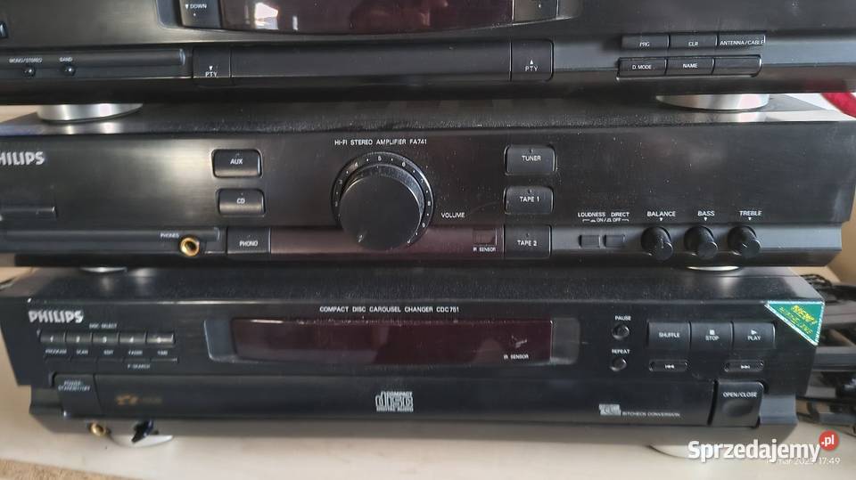 Wieża Philips składanka trzy elementy Nowy Targ