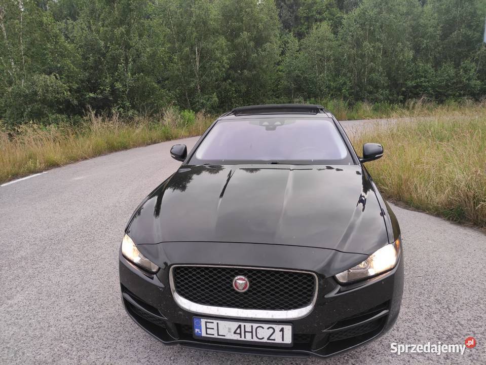 Okazja czarny jaguar xe 4x4 247koni Łódź