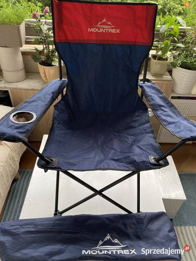 Krzesło kempingowe składane firmy MOUNTREX Olsztyn