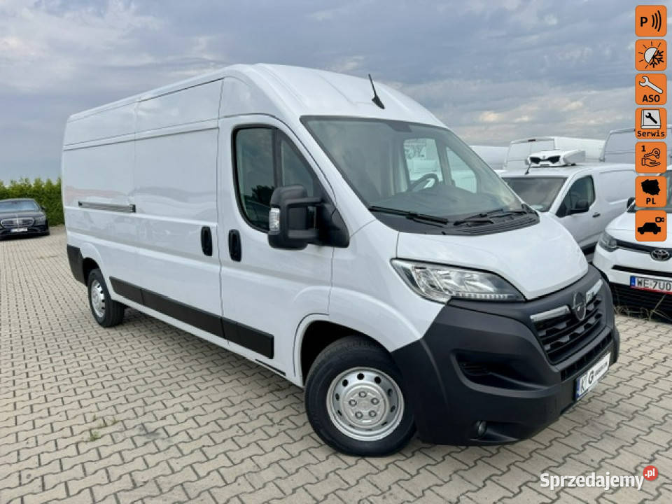 Opel Movano SALON 103 koła 16 KLIMA TEMPOMAT serwisowany w ASO Leszno