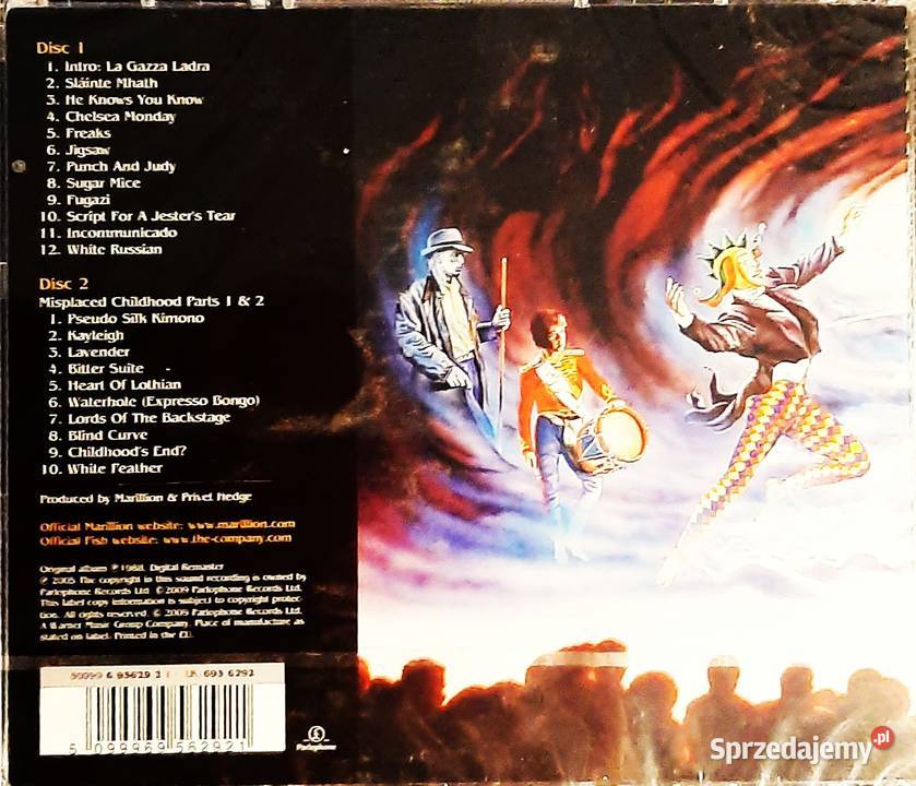 Sprzedam Podwójny Album CD Marillion The Płyty i kasety śląskie Katowice sprzedam