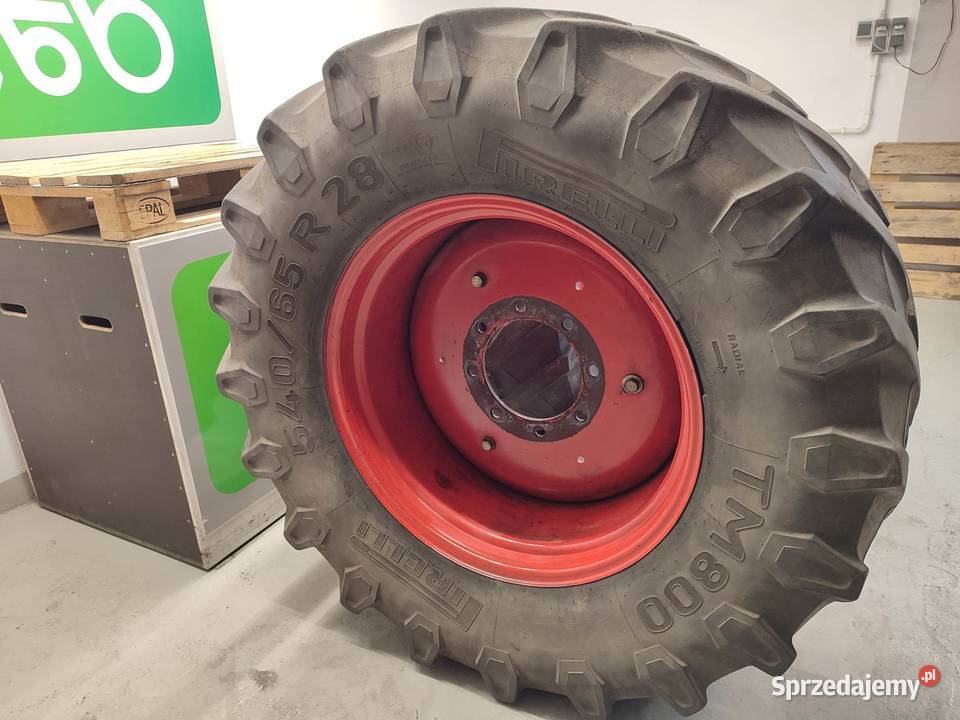 Komplet kół FENDT 716 2002r 54065 R28 Wilkowo
