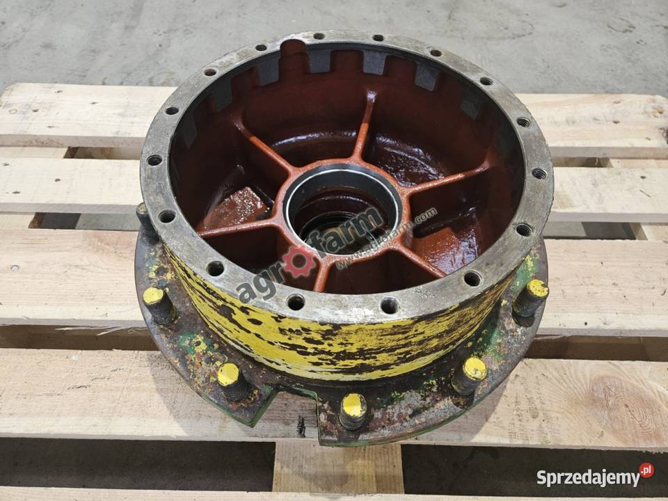 Piasta koła FWD John Deere 4650 4850 Układ kierowniczy i oś przednia Byków