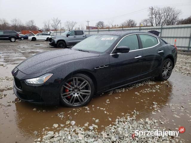 Maserati Ghibli S 2017 30 V6 404 benzyna mazowieckie Warszawa