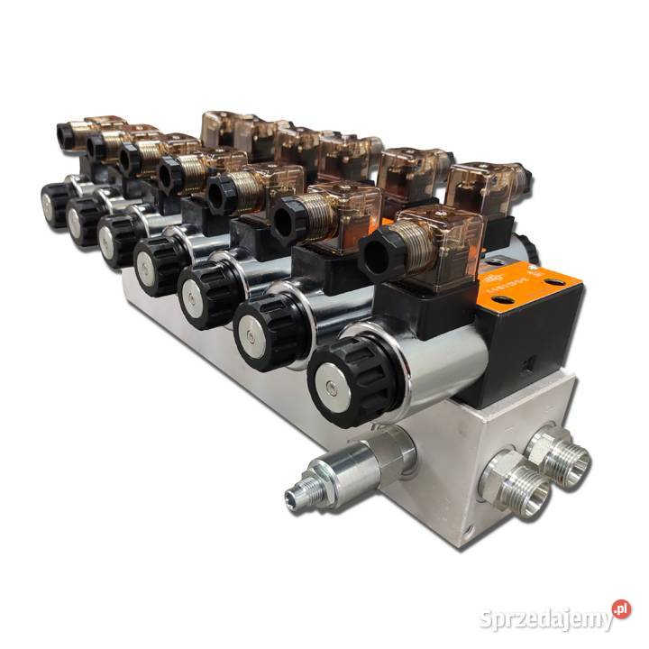 ROZDZIELACZ HYDRAULICZNY CETOP 7 SEKCYJNY 60L Solec Kujawski sprzedam