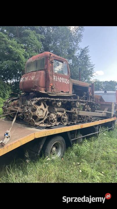 Spycharka gąsienicowa DT75 rozruch elektryczny Oborniki Śląskie sprzedam