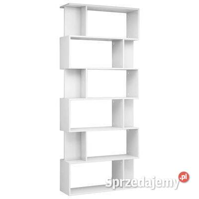 vidaXL Regał na książkiprzegroda czarny Warszawa