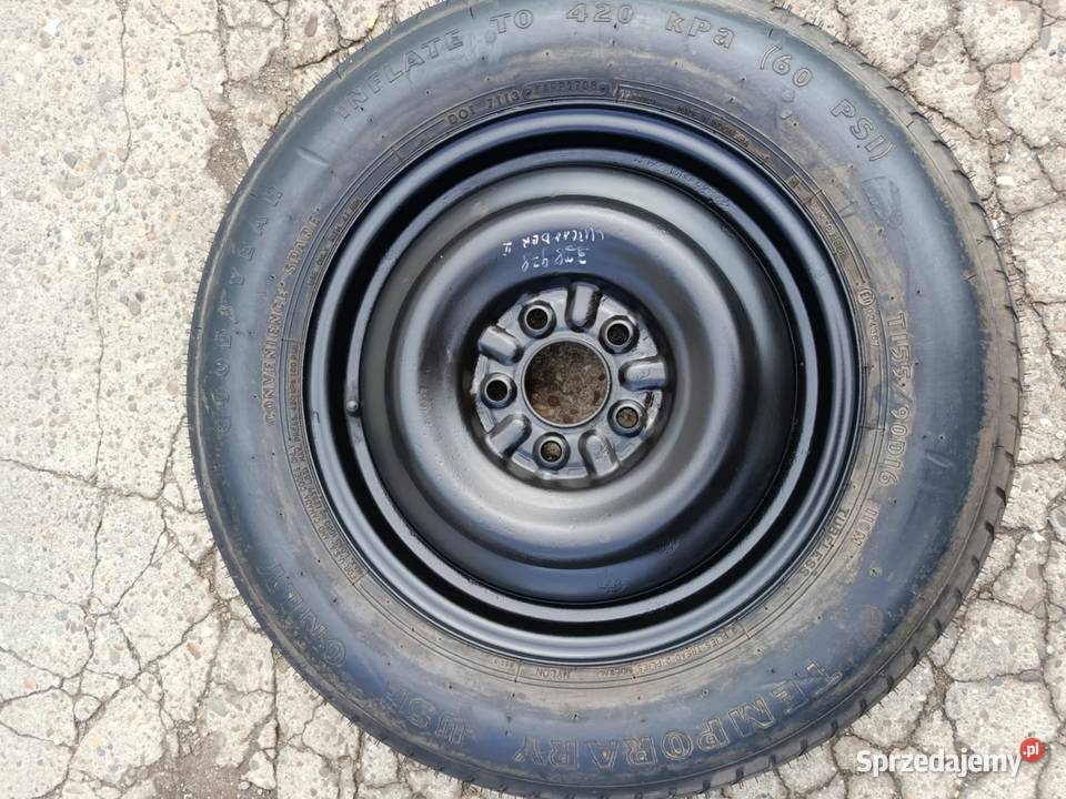 Koło zapasowe dojazdowe 16 dojazdówka Łaziska