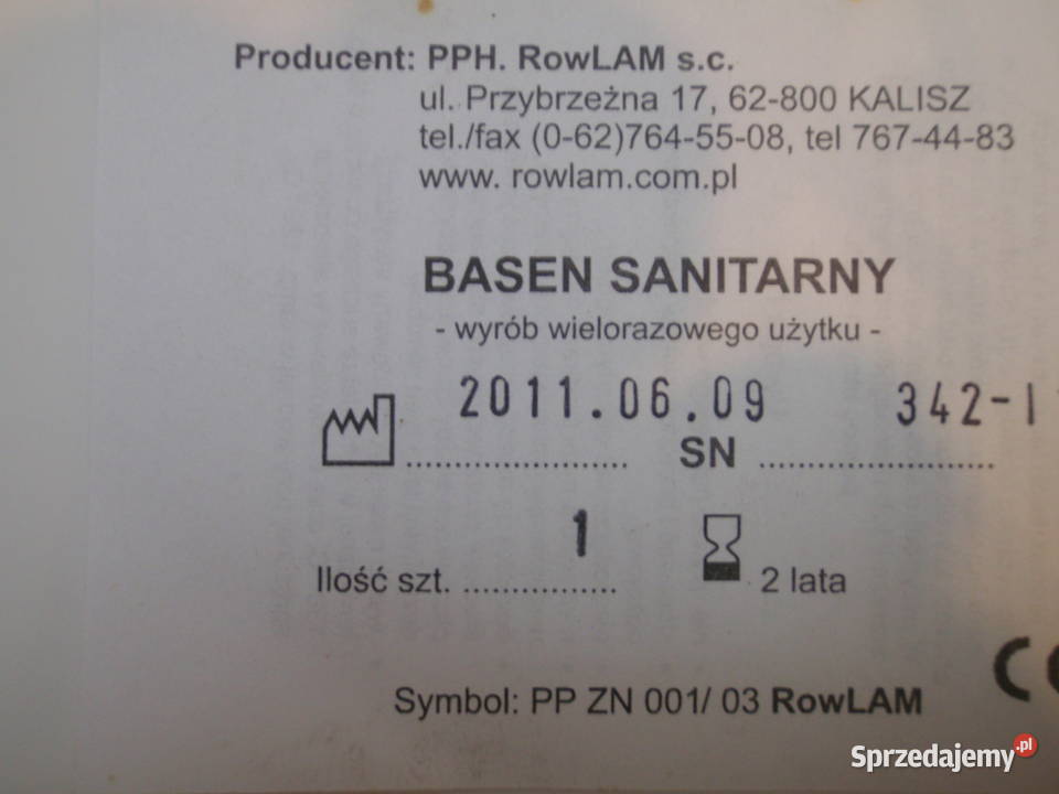 Basen sanitarnykaczka Kraków sprzedam