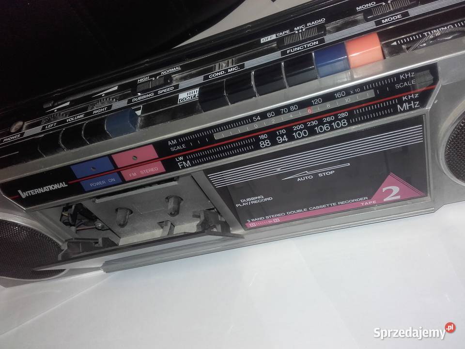 Radiomagnetofon international AK21 Jamnik PRL śląskie Będzin