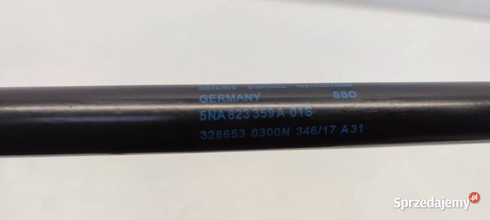 VW TIGUAN II SIŁOWNIK MASKI 5NA823359A dolnośląskie