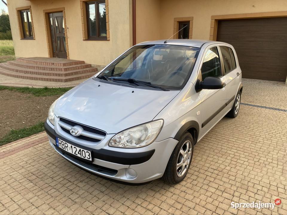 HYUNDAI GETZ 11 MPI 67 2006r Mały 4/5 Miejsce Piastowe