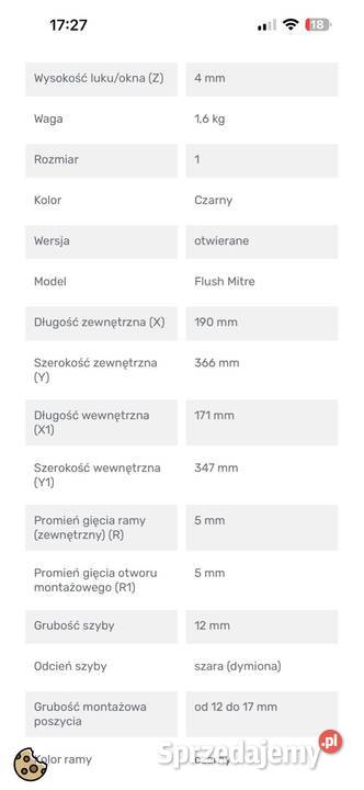 Bulaje okienka boczne otwierane Żeglarstwo Idzbark
