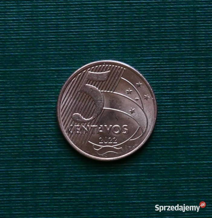 BRAZYLIA 5 centavo 2022r Gliwice