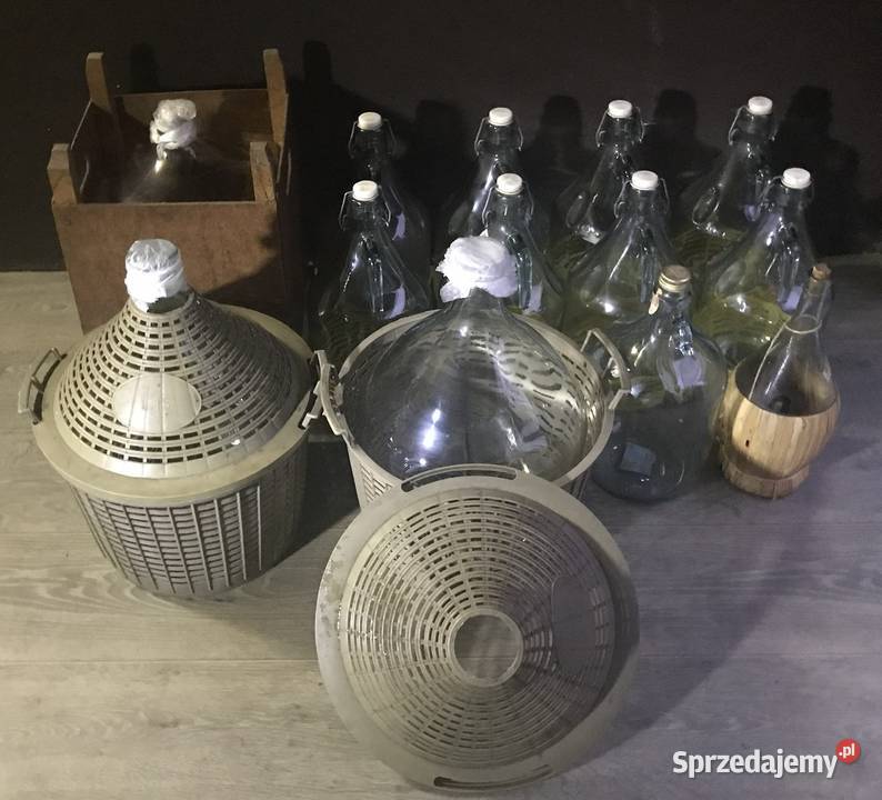 Balon balony konwie do soków win nalewek i itp Kleczew sprzedam