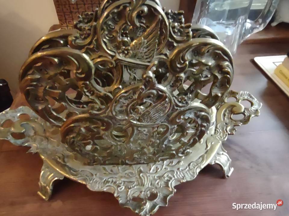 Mosiądz Stary Duży Listowniki Francja Depose Pozostałe Gniezno