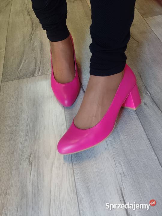 42 Różowe czółenka wieczorowe NOWE małopolskie Kraków