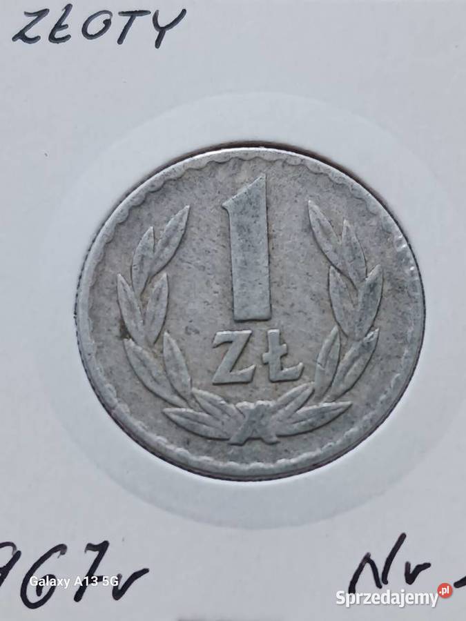 1 Złoty 1967 r 2