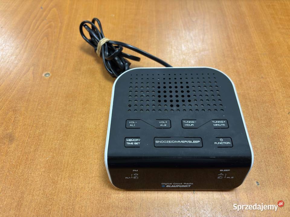 Radiobudzik Blaupunkt CR5WH Cyfrowy Zegar Radio Pozostałe Elbląg sprzedam