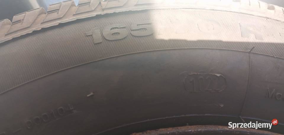Koła stalowe opony 16570r14 honda 4x100 opony Wielka Wieś
