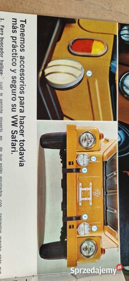 vw typ 181 kubelwagen halogeny bosch kpl