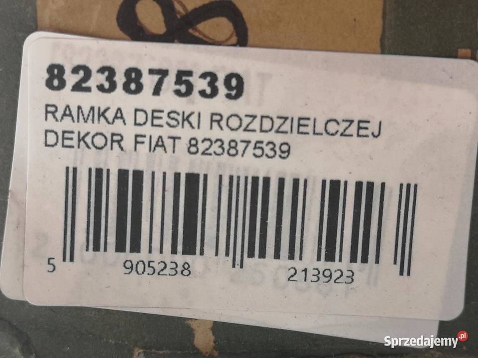 RAMKA ZEGARÓW LANCIA DELTA 1600 HF TURBO