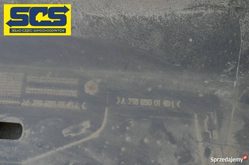 MERCEDES CLS W218 LISTWA PROGOWA LEWA NAKŁADKA