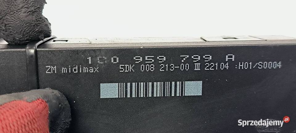 MODUŁ SKODA OCTAVIA I LIFT 1C0959799A Lipno sprzedam