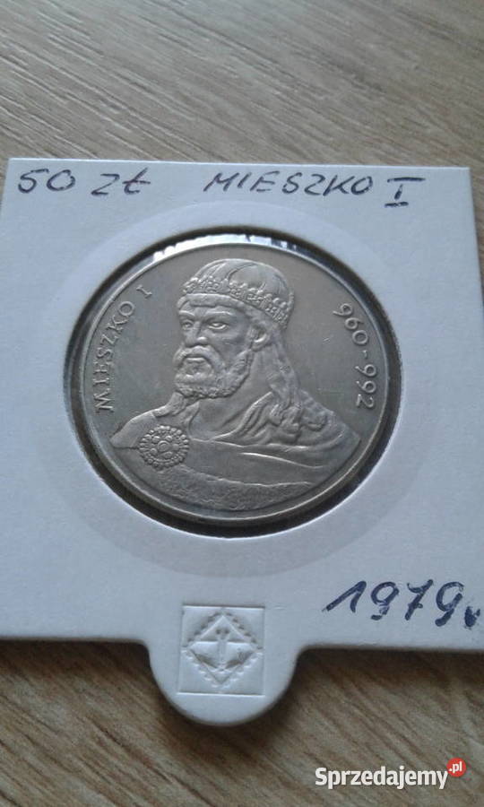 50 Mieszko I1979 rUNC Konin sprzedam