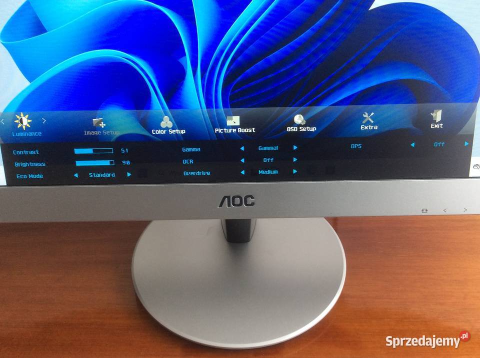 AOC 22 FHD HDMI VGA DP WEWNĘTRZNE GŁOŚNIKI Łódź