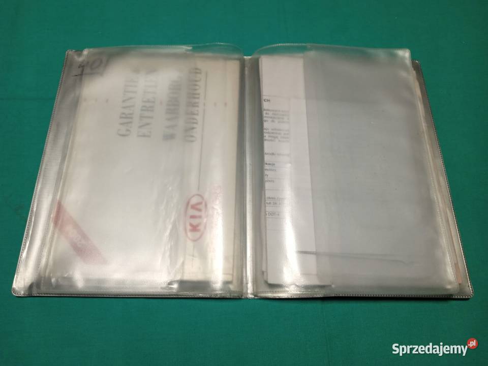 KIA Etui Futerał Teczka Instrukcja Książka Pozostałe Łódź
