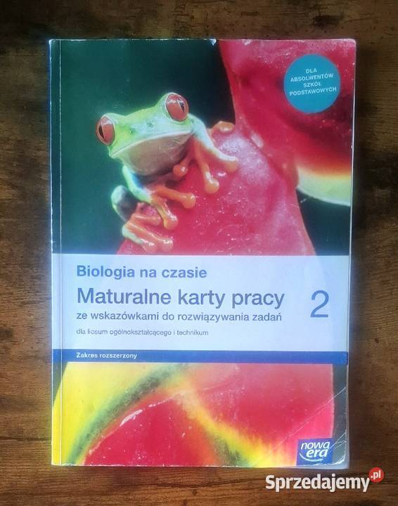 Biologia na czasie 2 Maturalne Karty pracy Nowa szkoła ponadgimnazjalna Drawsko