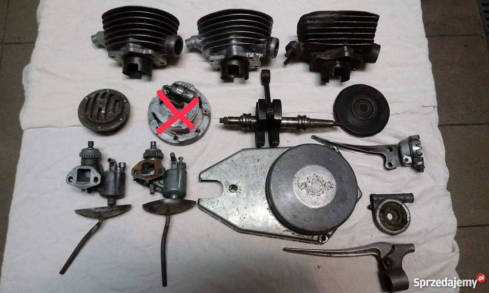 Silnik Komar S38 2b w rączce NIE MZ WSK ROMET podkarpackie Rzeszów