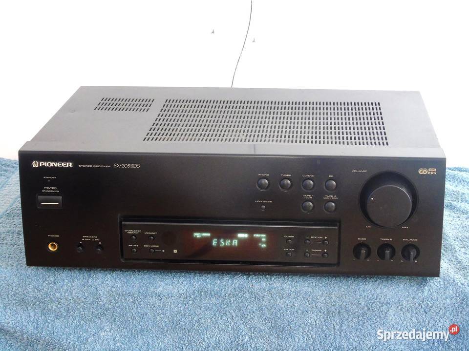 Japoński amplituner Pioneer SX205 RDS sprawny Jasło