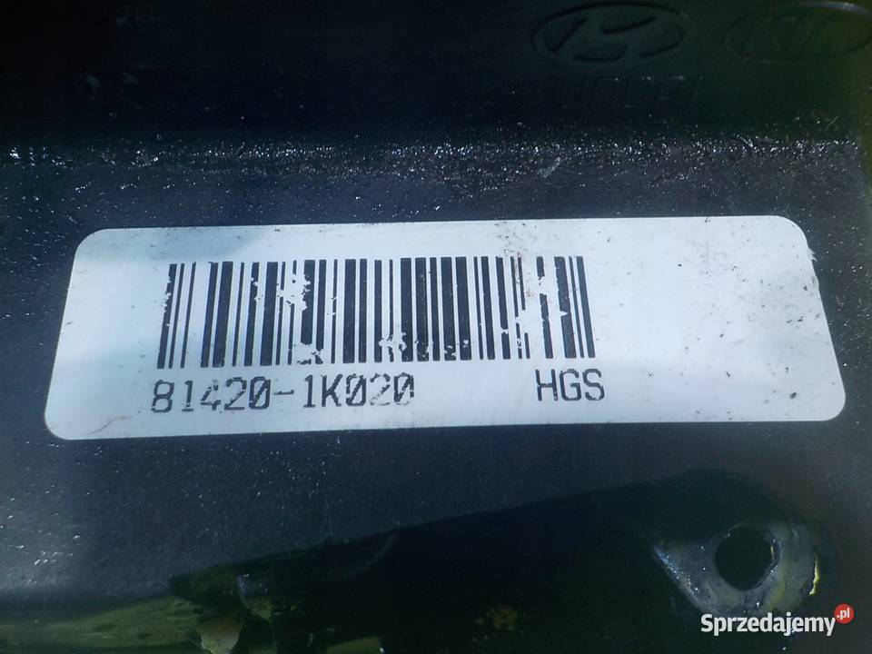 HYUNDAI ix20 16 CRDI 13r 5D zamek drzwi prawy Suków