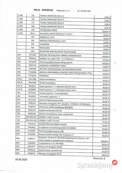 Pompa elektryczna REMS Głogów Małopolski