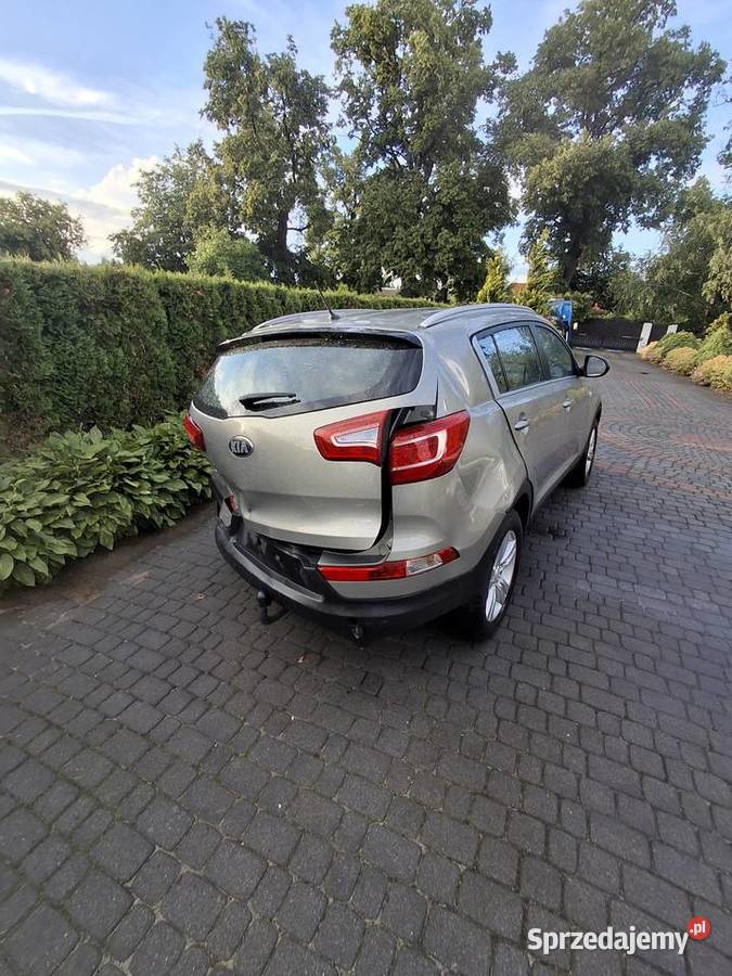 Kia Sportage 2013 r uszkodzony tył