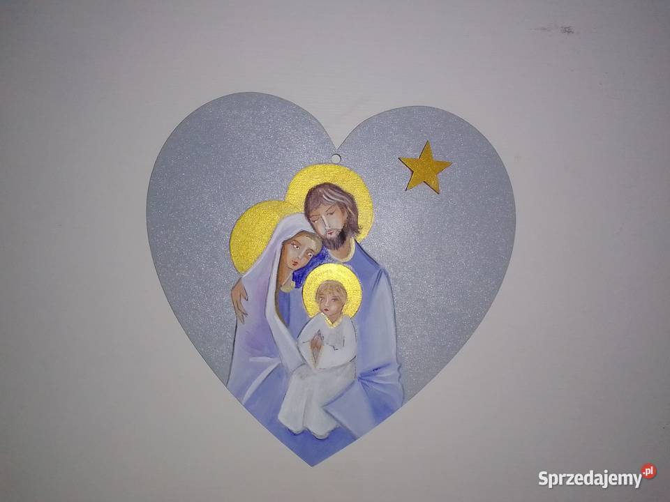 Święta Rodzina ręcznie malowane sprzedam
