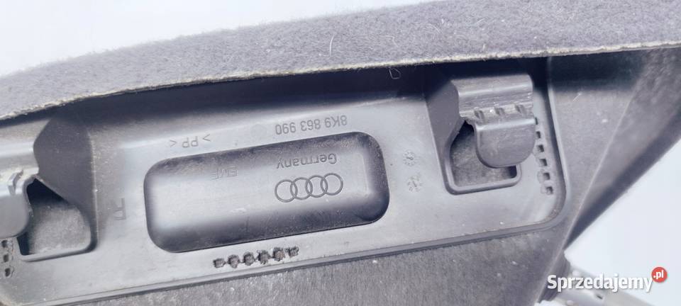 TAPICERKA BOCZEK BAGAŻNIKA AUDI A4 B8 8K9863990 Przystajń