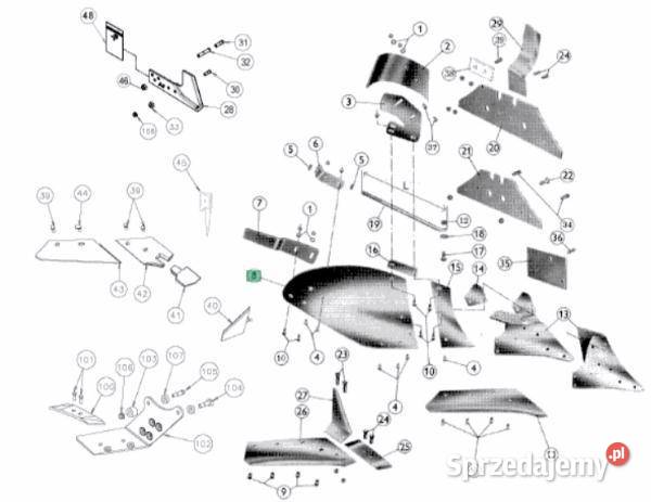 Odkładnica Prawa KVERNELAND 1420 KK073290 9 i 19 warmińsko-mazurskie Olsztyn