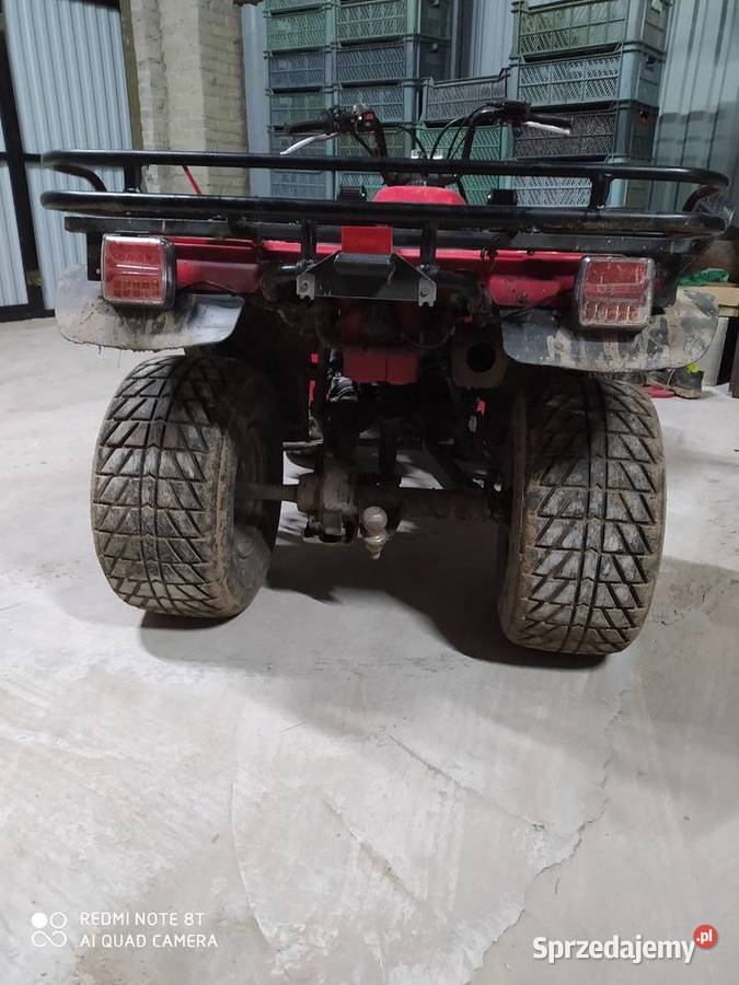 Quad Yamaha Timberwolf 250 homologacja wał Kardana Łuków