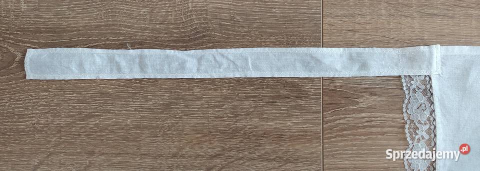 Fartuch damski HAFT koronka biała Hajnówka