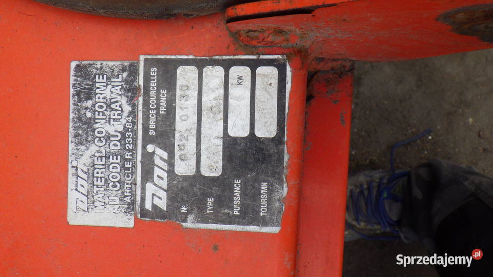 Wertykulator Areator spalinowy Honda Oryginalny Rzeszów