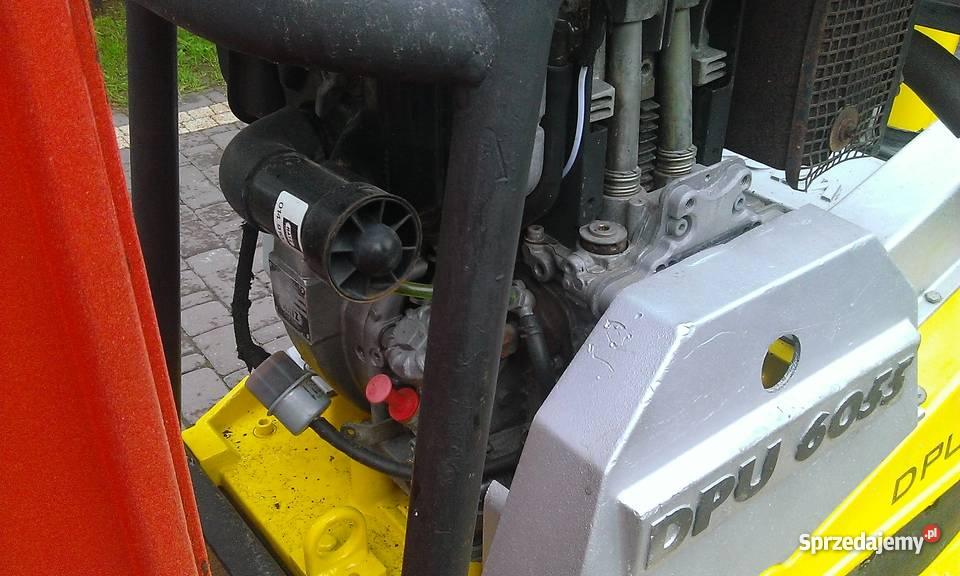Zagęszczarka Wacker DPU 6055 9200 netto Fra Vat Lucynów sprzedam