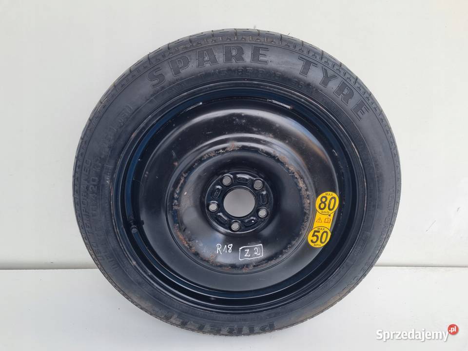 Jaguar XF XJ KOŁO DOJAZDOWE dojazdówka 11585 R18 Janów